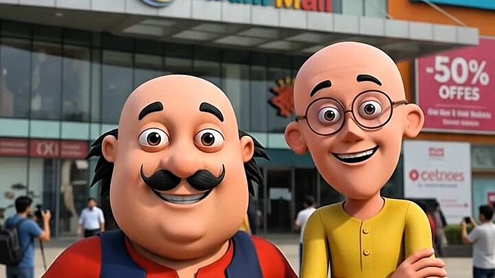 motu patlu in asansol