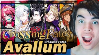 INSANE New VTuber Boy Group?! Avallum - Crossing Fates Reaction | FIRST STAGE PRODUCTION EN #Avallum