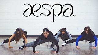 aespa-BlackMamba【ฝึกโคฟเวอร์แดนซ์หน้ากระจก】