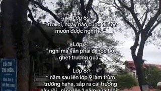 năm nay các bạn học lớp mấy