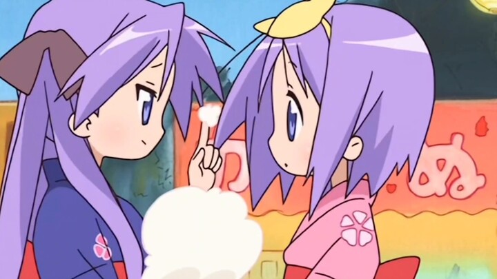 [Lucky Star] Mengapa gadis ini berbau seperti paman?