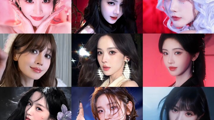 A Compilation of Celebrity Women’s Costume-Change Transition Performance Videos