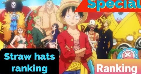 Straw Hats Ranking One Piece By Anime Otaku In English Special Video Bilibili