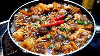 NẤM KHO ĐẬU HŨ - món chay mỗi ngày - món ngon tại nhà