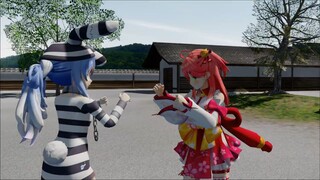 [HOLOLIVE MMD] PEKORA VS MIKO - BAD MEETING THE FINAL- FIGHT SCENE