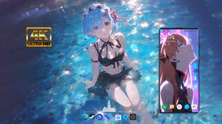 《Wallpaper》五款惊艳的壁纸推荐（诗乃、伊蕾娜、绫波丽）
