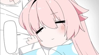 【碧蓝档案】睡觉（画师：X@bob_tong_95）（视频作者：油管@Shiraiki_2nd）