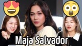 Korean React to Maja Salvador | She looks like she was born in 2000 😵