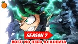 Resmi Diumumkan!! Jadwal Rilis Boku no Hero Academia Season 7