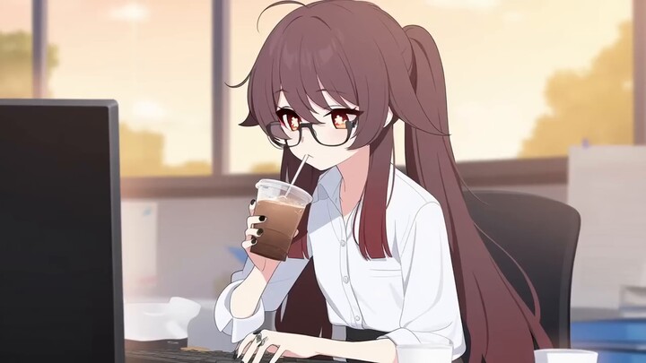 【Haru-suzukii】A day in the life of an ordinary office worker, Kurumi