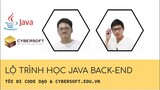 Lộ trình tự học Java Web để thành back-end developer
