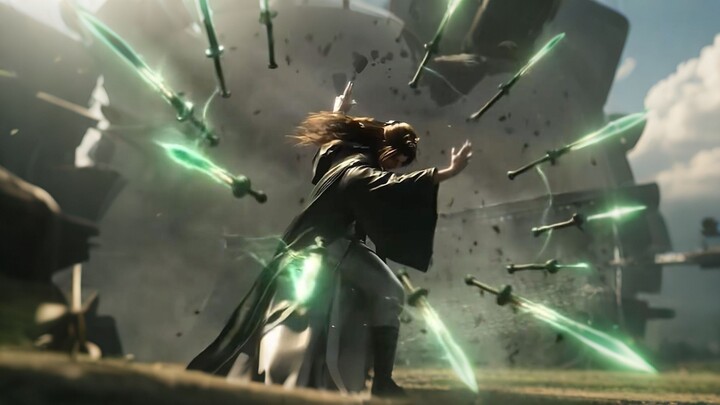 The moment you soar through the skies on a sword, art reaches its pinnacle!