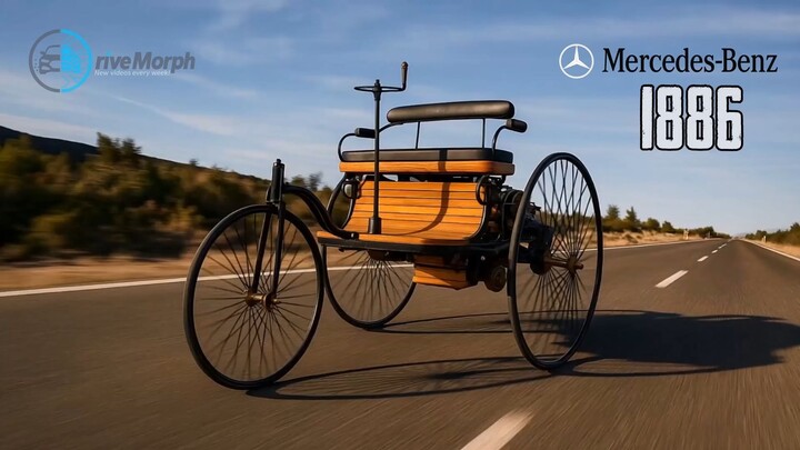 Mercedes-Benz Car Transformation | 1886 - 2050 Evolution in 3 Minutes