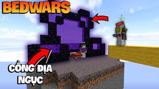 BEDWARS BỌC BẰNG CỔNG ĐỊA NGỤC VÀ CÁI KẾT *KHANGG HIGHLIGHT BAY MÀU 12 EMERALD (Minecraft PvP)