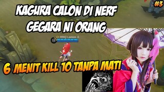 Nah Ini Bisa Bikin Kagura Di Nerf RRQ.Lemon Pake Kaguranya Kebangetan, 6 Menit Kill 10 Tanpa Mati