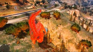 GTA 5 - Godzilla thu thập Vũ Khí - Thần Chùy Bá Vương của Thằn lằn phóng xạ - GH