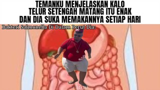 Bakteri Salmonella Dalam Perut Dia...(Sebaiknya Jangan Terlalu Gegabah 😂)