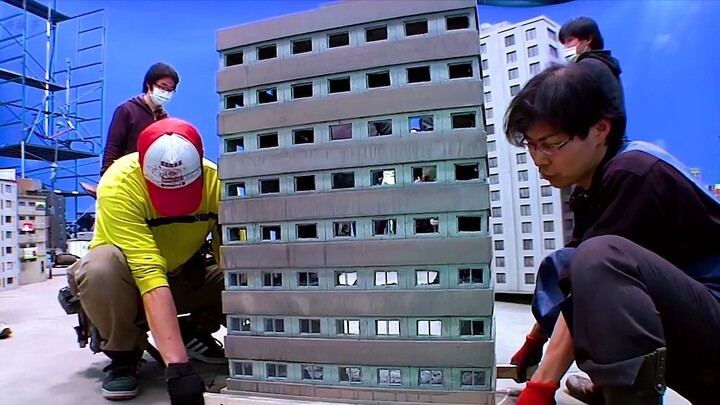 [Ultraman] How To Shoot Collapsed Buildings In Ultraman