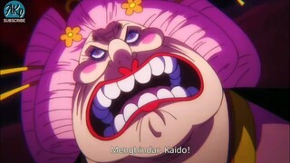 ONE PIECE..!! MOMENT YONKOU BIG MOM KETAKUTAN MELIHAT AURA PEDANG ENMA"