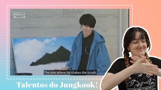 REAGINDO À 'JUNGKOOK DEIXANDO TODOS CHOCADOS COM SEU TALENTO' #SEMANABTS