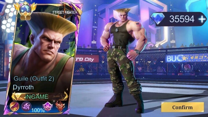 NEW DYRROTH GUILE STREET FIGHTER SKIN IS FINALLY HERE!  (HOW MANY DIAMONDS DID I