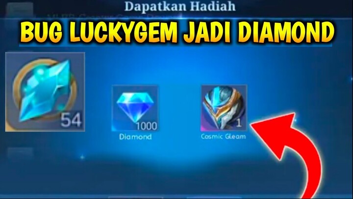 KODE RAHASIA!!! | CARA UBAH LUCKYGEM JADI DIAMOND MOBILE LEGEND | BUG ML 2022