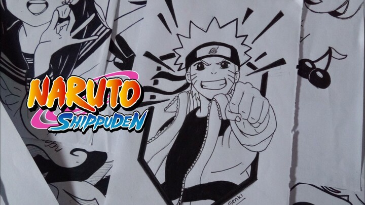 [SPEED DRAWING] Uzumaki Naruto - Naruto Shippuden