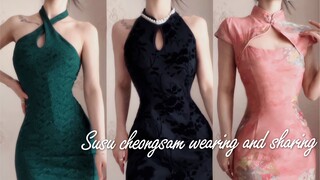 Bạn luôn có thể tin tưởng vào sườn xám! Chia sẻ những bộ trang phục sườn xám mà ngay cả những cô nàn
