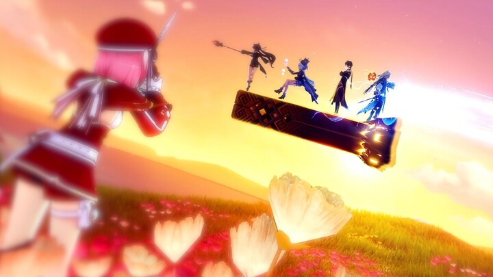 Charlotte: "Headline of tomorrow's Fontaine Steambird Daily! Headline!"