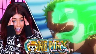 ZORO'S NOT PLAYING AROUND! One Piece Episode 1010 Reaction + Review!