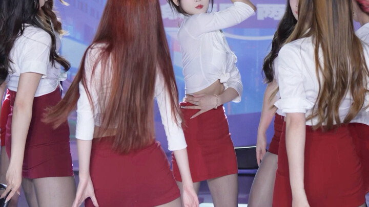 الجزء الختامي الذي أحبه كثيرًا! رقصة مقلدة لأغنية AOA بتنورة قصيرة