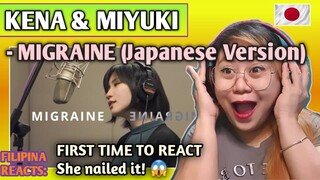 KENA & MIYUKI - MIGRAINE (Cover Song - JAPANESE VERSION) || FIRST TIME TO REACT
