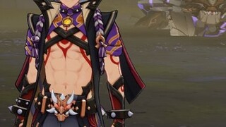 [ Genshin Impact ] The first Arataki Ichidou in the whole network successfully killed the sleeping ancient rock dragon lizard