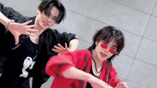 黄铉辰 西村力 Heat Back+Chk Chk Boom舞蹈挑战