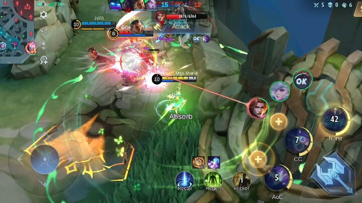 Odette rampage