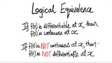 Logical Equivalence
