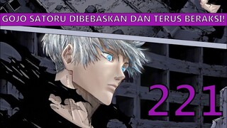 KEMBALINYA GOJO SATORU! Jujutsu Kaisen 221 Manga Chapter REVIEW