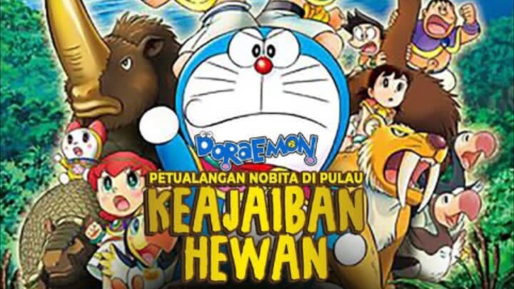 Doraemon the movie dub Indo - Nobita petualangan di pulau hewan ke ajaiban hewan (2012)