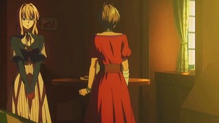 Lovelorn with sorrow in <Violet Evergarden>|<Blue and White Porcelain>