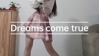 16-year-old high school girl performs a cover dance to "Dreams come true"