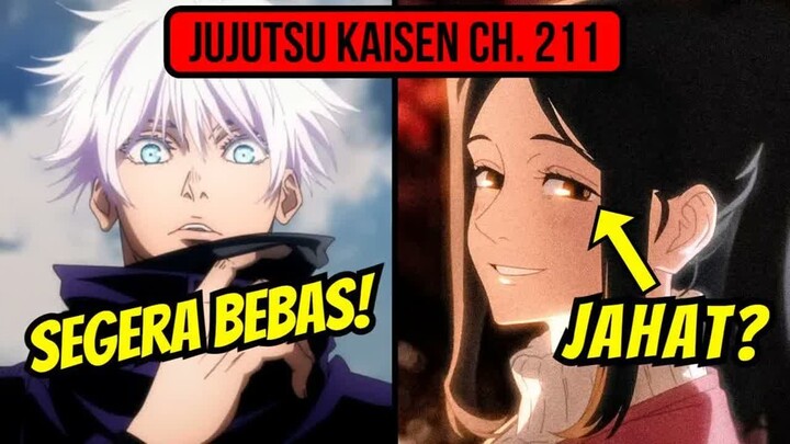 KAKAK MEGUMI ADALAH VILLAIN -  GOJO SEGERA BEBAS! -  Pembahasan Jujutsu Kaisen Ch. 211