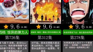 [One Piece] Sepuluh episode dengan rating tertinggi di Internet (terbaru)