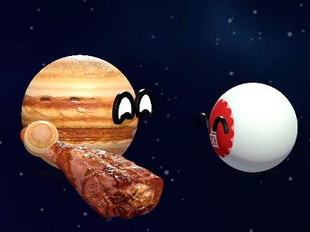 Planet Animation: What if the Earth suddenly became bigger?