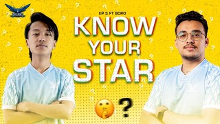 KNOW YOUR STAR FT. @MrBORO | SKYLIGHTZ GAMING NEPAL