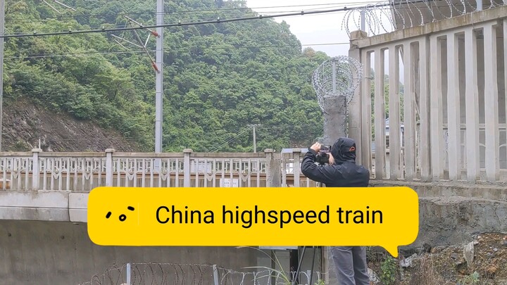 China highspeed train!