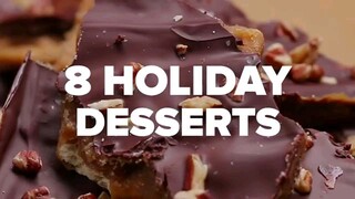 HOLIDAY DESSERT RECIPES