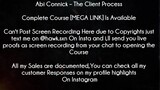 Abi Connick Course The Client Process Download