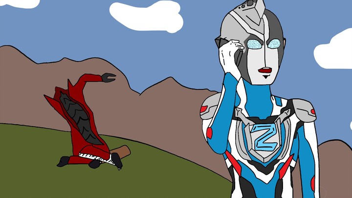 [Ultraman Zeta] Zeta: The captain is about to be beaten to death by the superior