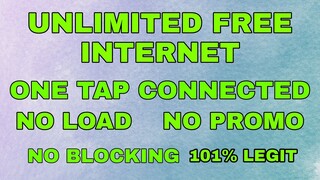 FREE INTERNET NO LOAD NO PROMO