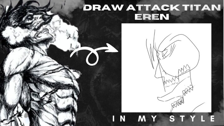 Draw attack titan eren (digi)